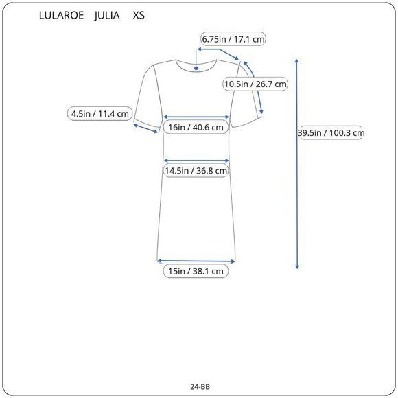 LuLaRoe Julia Sheath Pencil‎ Dress Green Orange Yellow Floral Stretch XS - Picture 3 of 11